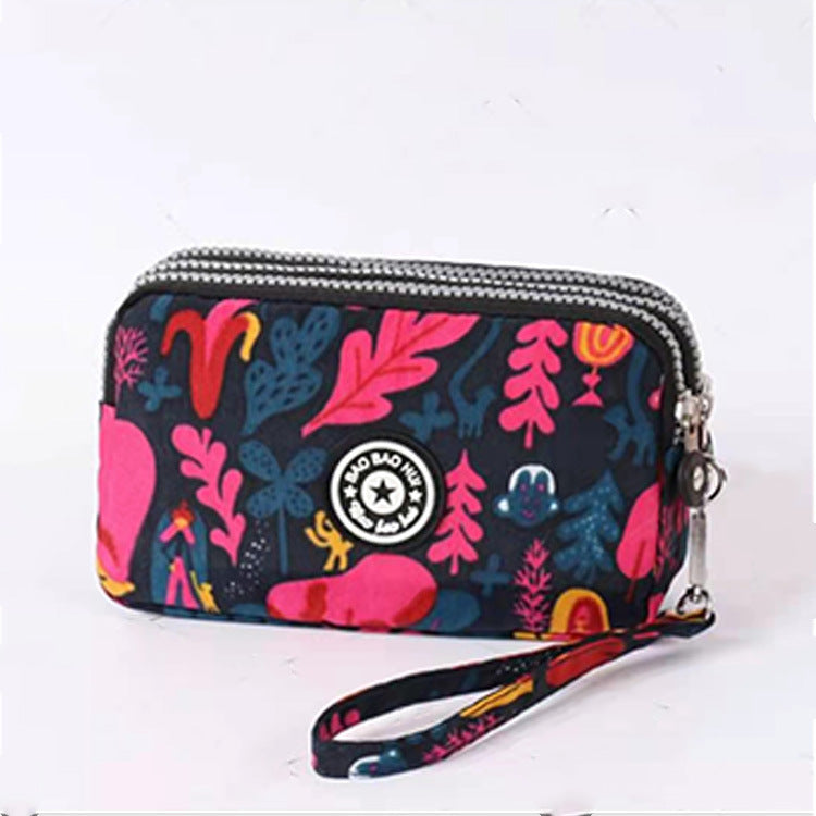 Mobile Female Large Capacity Clutch Fashion Coin Purses