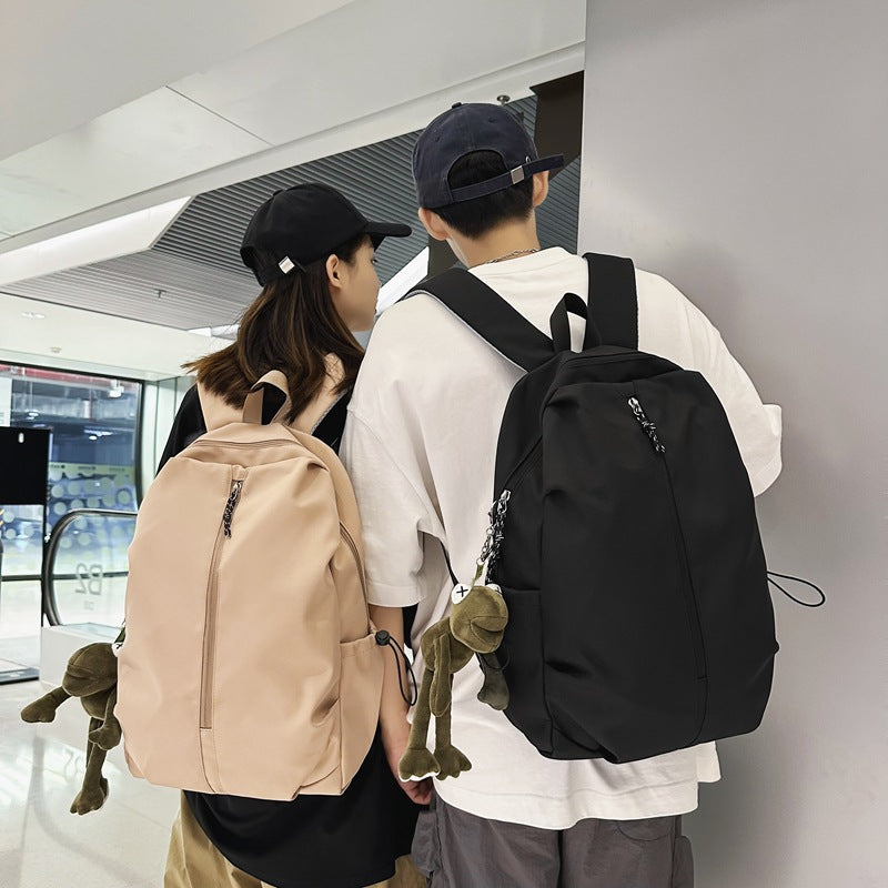 Women's & Men's Color Fashion Trend Junior Korean Style Middle School Students' Schoolbags