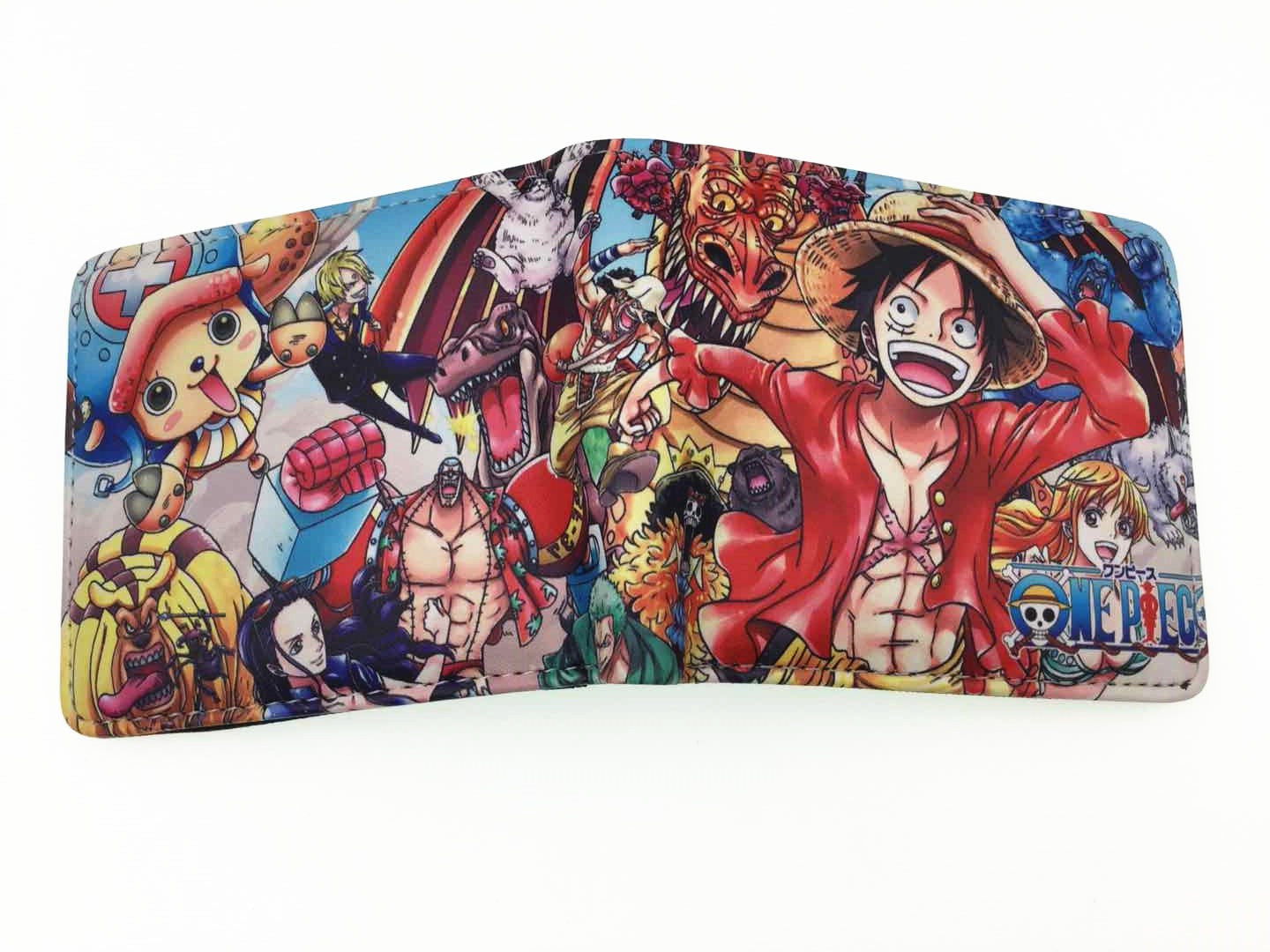 Piece Anime Peripheral Short Trendy Unique Ladies Wallets