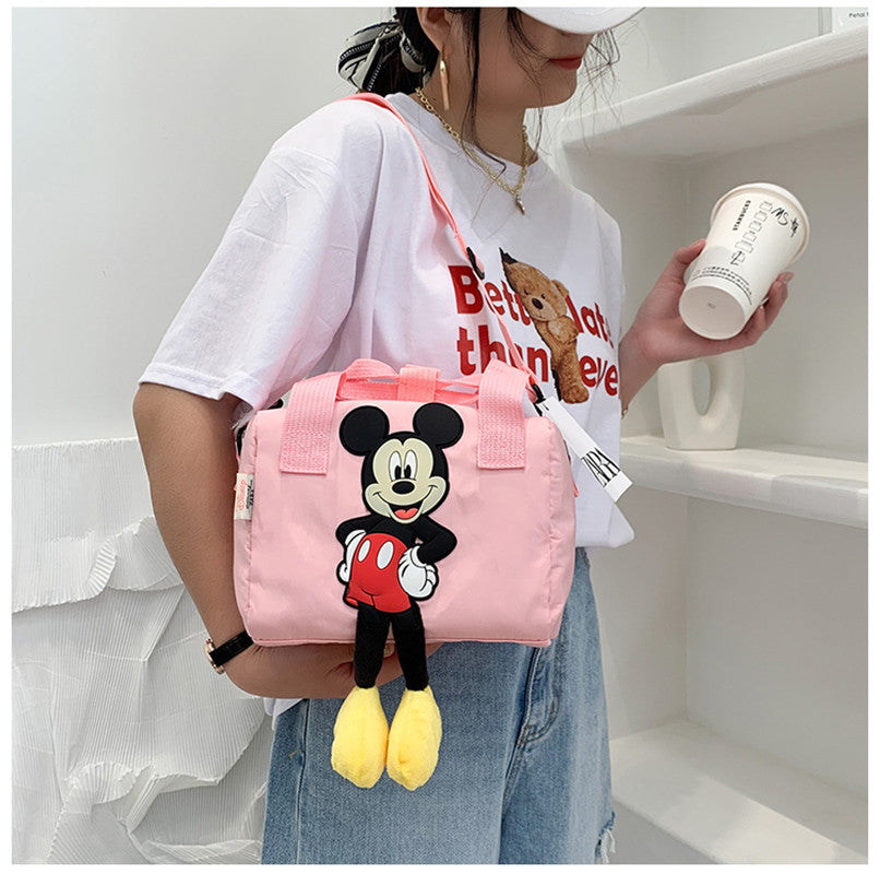 Children's Cute Pattern Bowling Fashion Portable Children's Shoulder Bags