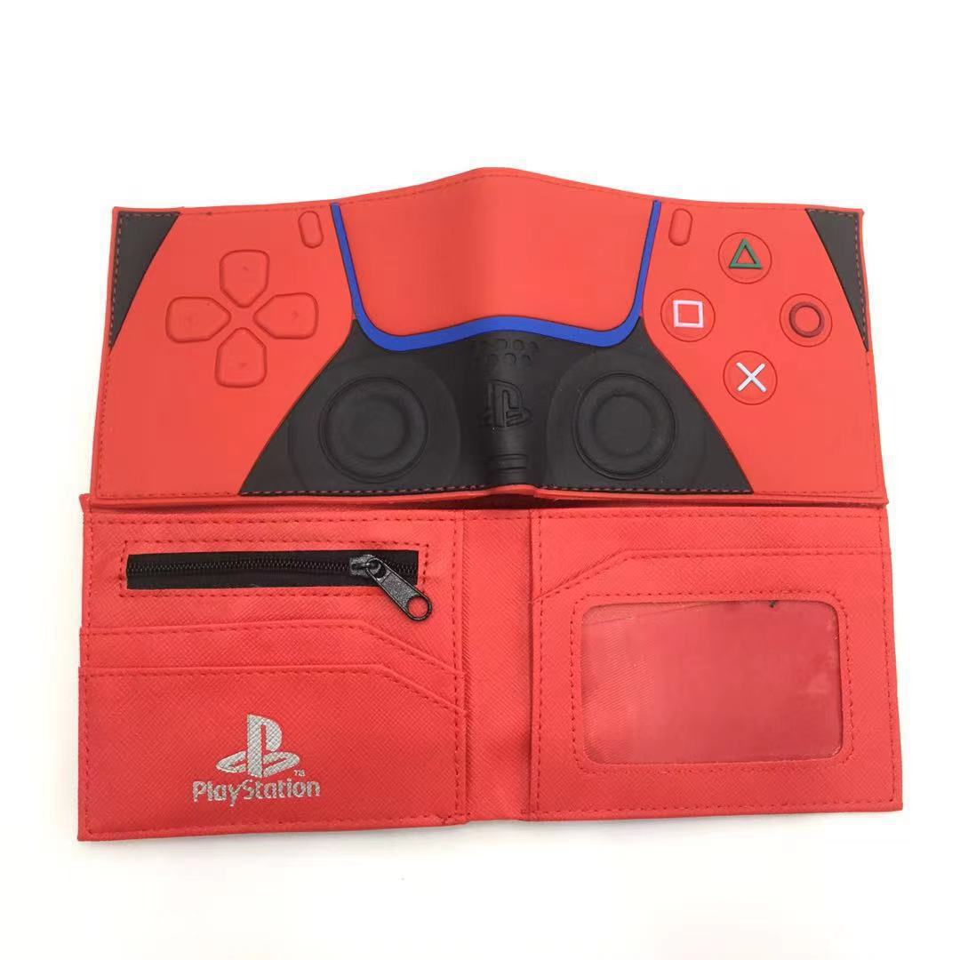 Game Console Pattern Control Button Short Ladies Wallets