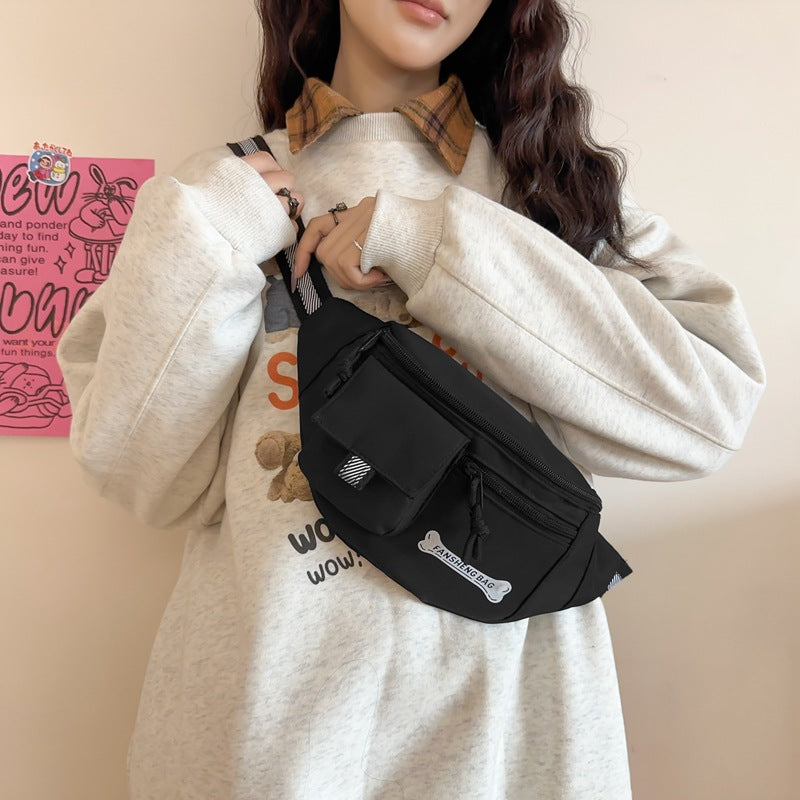 Simple Male Riding Fashion Niche Female Bags