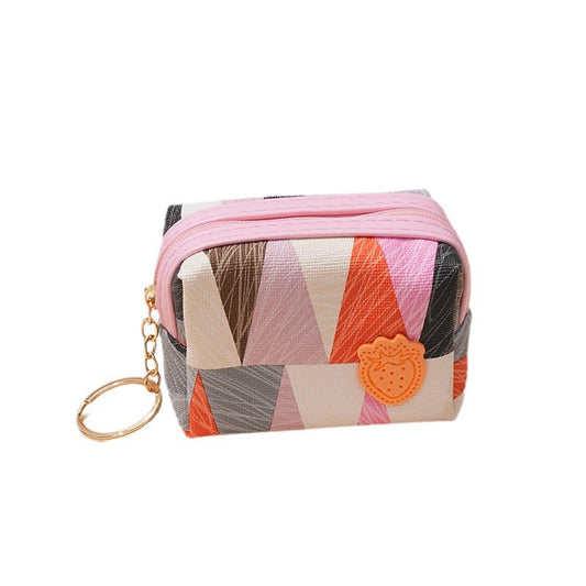 Women's For Mini Simple Zipper Small Korean Coin Purses