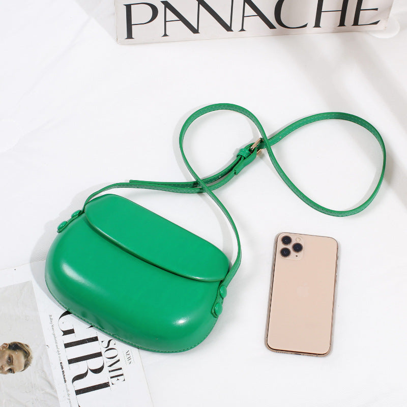 Women's Pressure Cover Candy Color Fashion Small Square Phone Bags