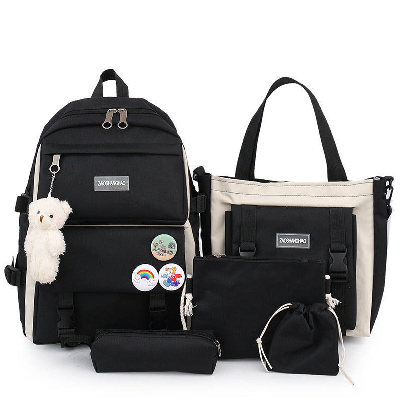 Lightweight Primary Simple Cute Three To Five Six Elementary School Students' Schoolbags