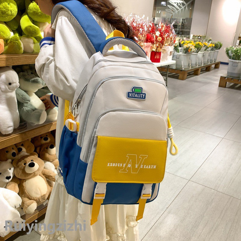 Korean Style Junior High College Female Backpacks