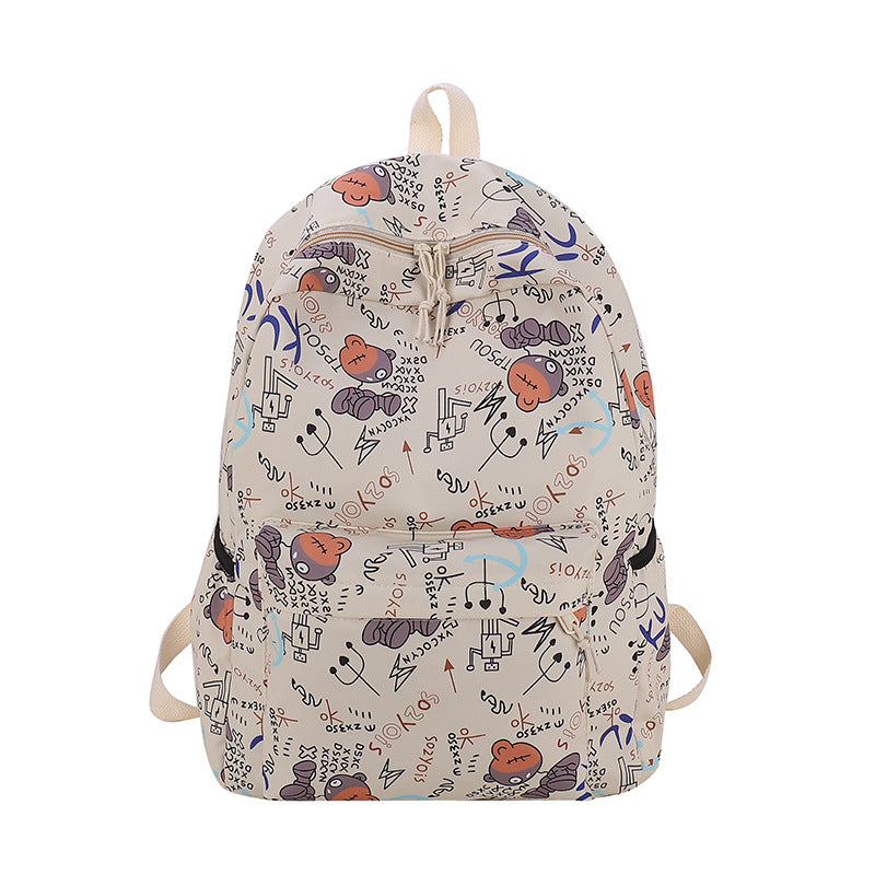 Korean Style Female Junior High Fashion Middle School Students' Schoolbags