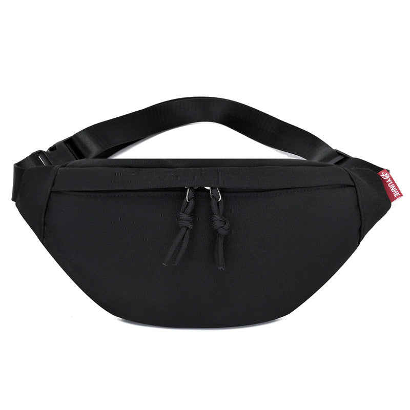 Women's Fashion Trendy Solid Color Simple Oxford Cloth Large Waist Packs