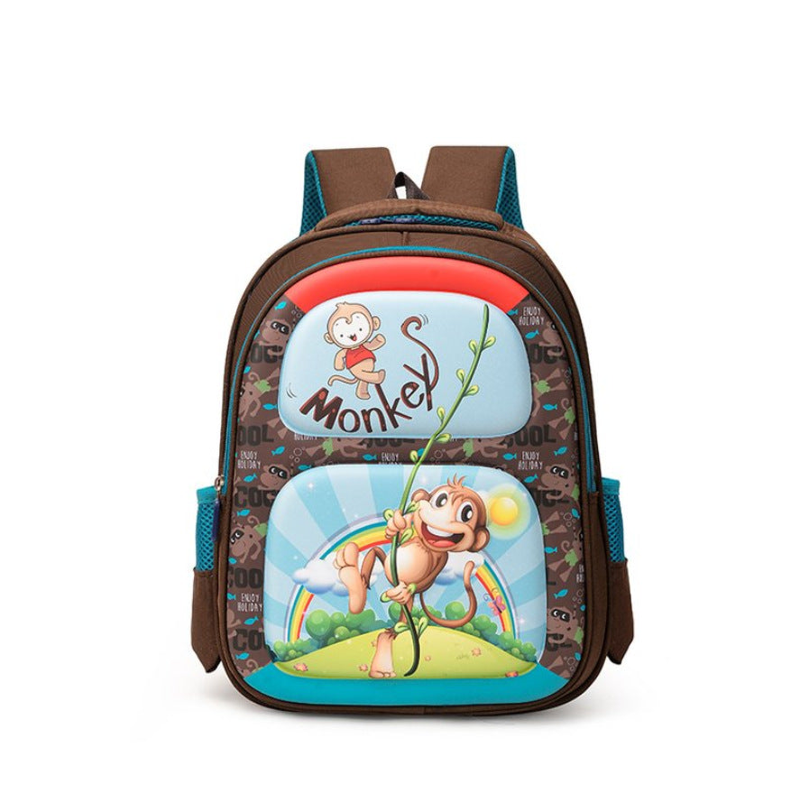 Spring Boys Cute Cartoon Large Capacity Elementary School Students' Schoolbags