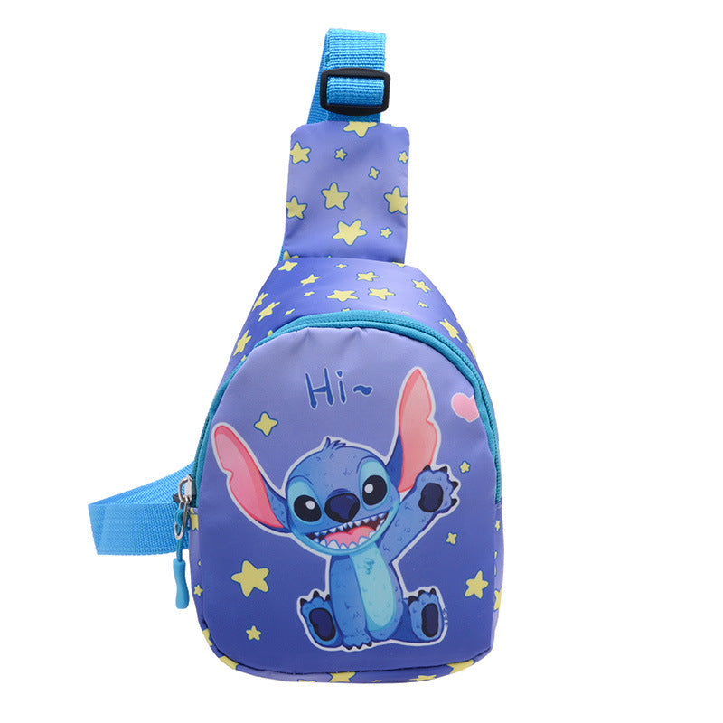 Children's Autumn Korean Cartoon Cute Little Boy Children's Shoulder Bags