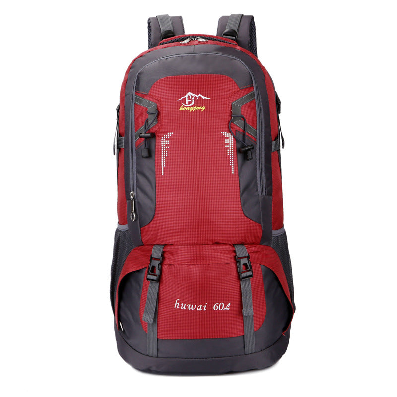 Large Capacity Waterproof Hard-wearing With Headphone Sports Backpacks