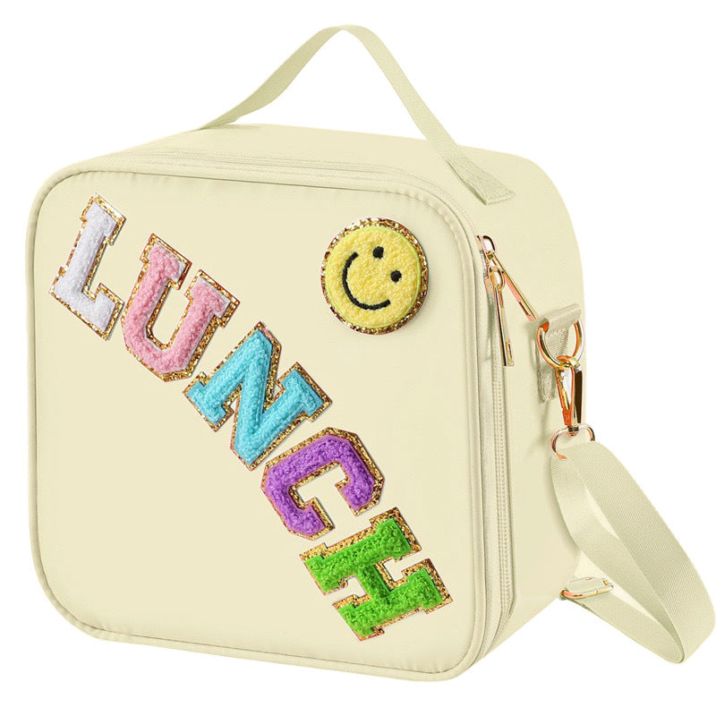 Children's Waterproof Nylon Insulation Aluminum Mold Lunch Crossbody Bags