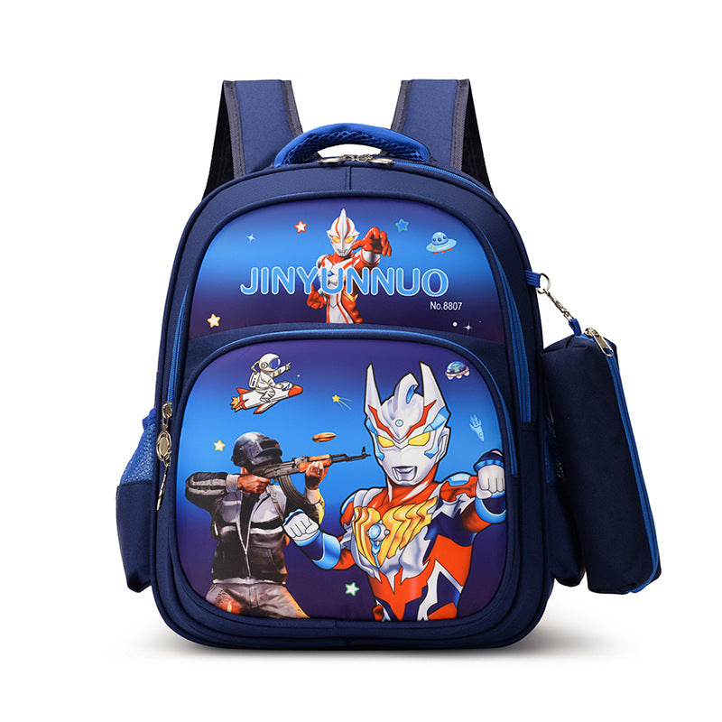 Children's Boys Toddler Cartoon Cute Stylish Lightweight Kindergarten School Bags