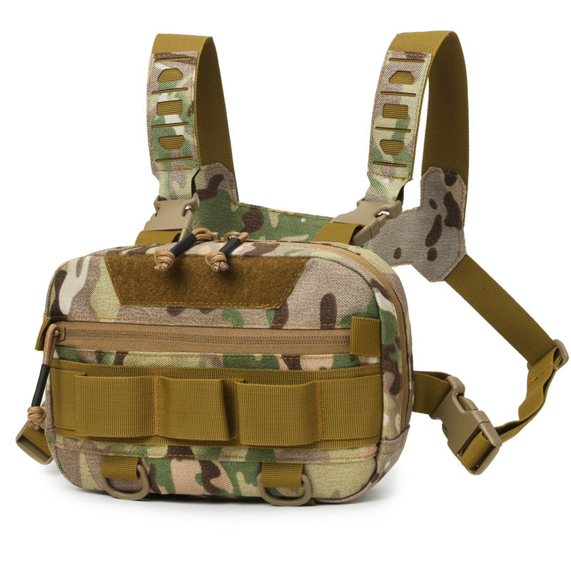 Men's Lure Camouflage Riding Vest Pannier Sports Backpacks