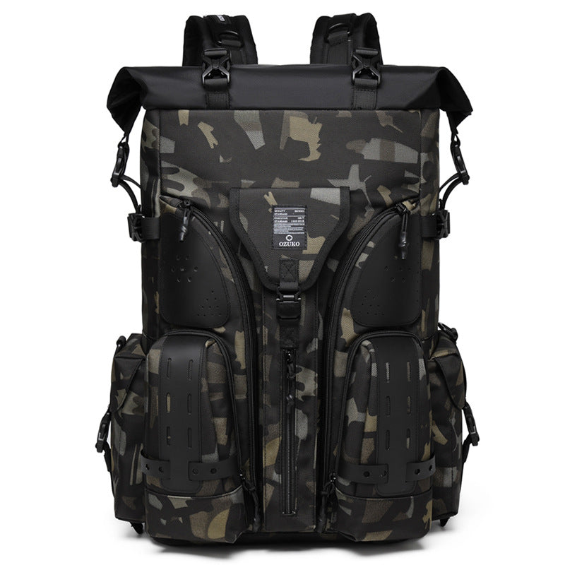 Men's Waterproof Trendy Large Capacity Baseball Backpacks