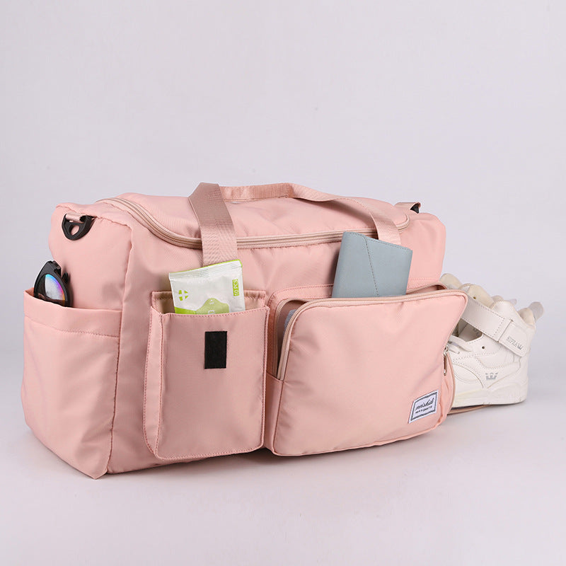 Sacs de voyage portables imperméables en tissu Oxford pour femmes