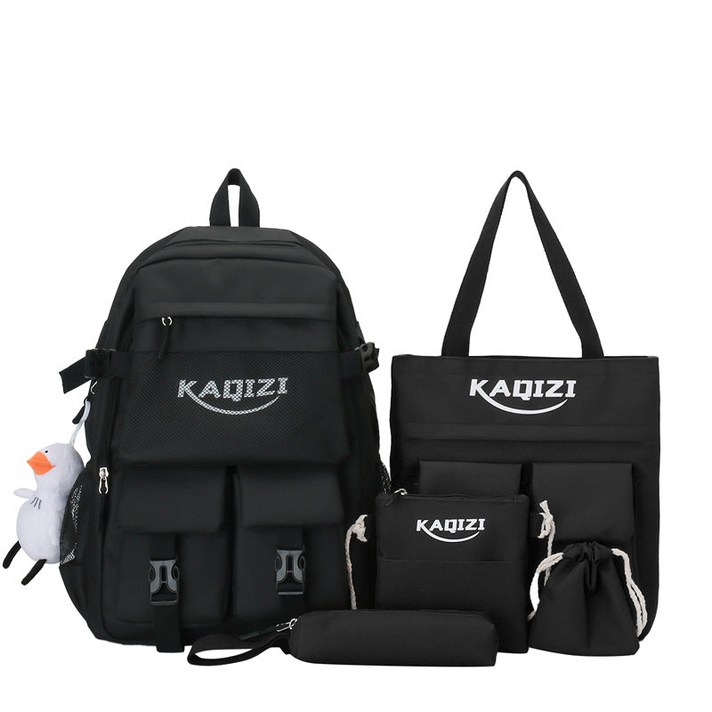 Simple Large Capacity Primary Three To Six Backpacks