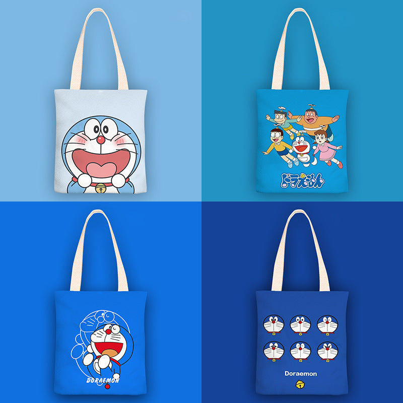 Anime Canvas Female One Simple For Shoulder Bags