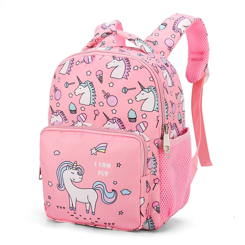 Children's Stylish Charming Cartoon Cute Unicorn Elementary School Students' Schoolbags