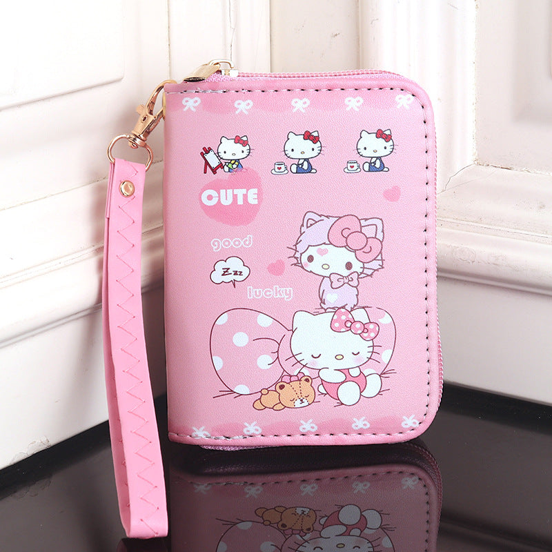 Women's & Men's & Cartoon Cat Stitch Clow Melody Coin Purses