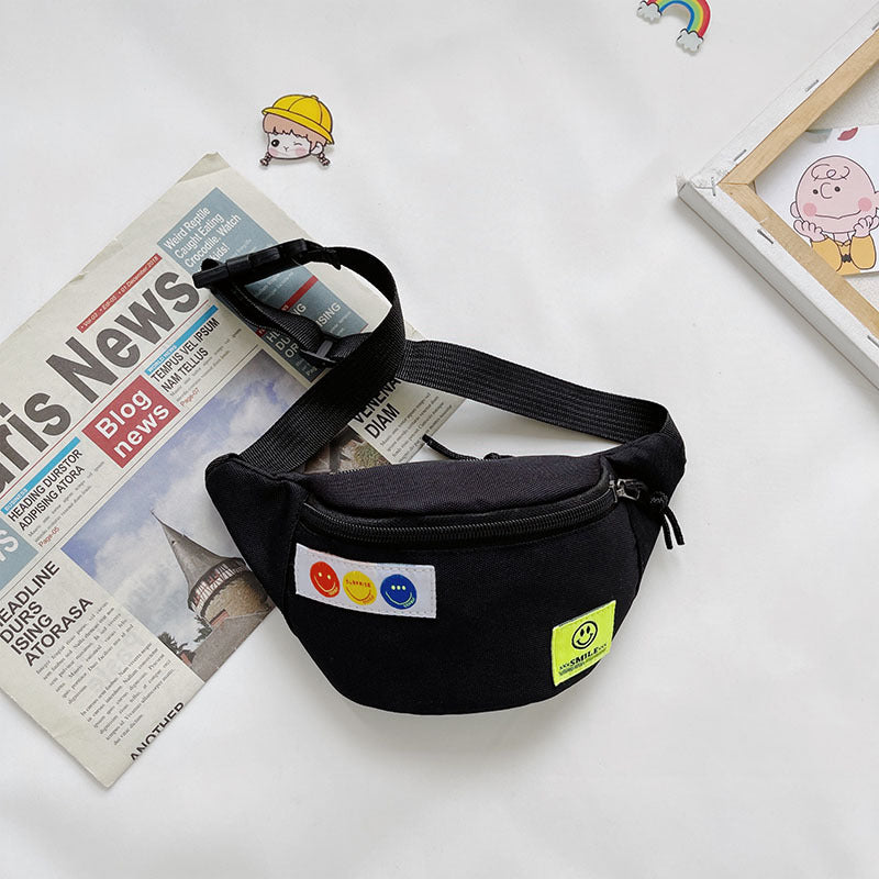 Children's Korean Smiley Boy Leisure Cute Children's Waist Packs