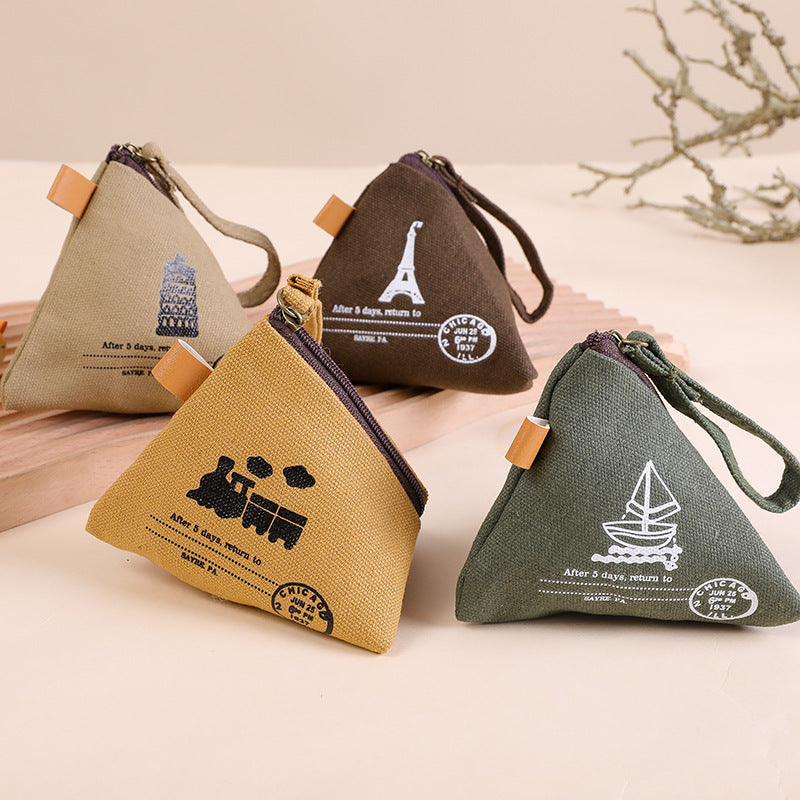 Glamorous Cute Creative Canvas Vintage Gift Coin Purses