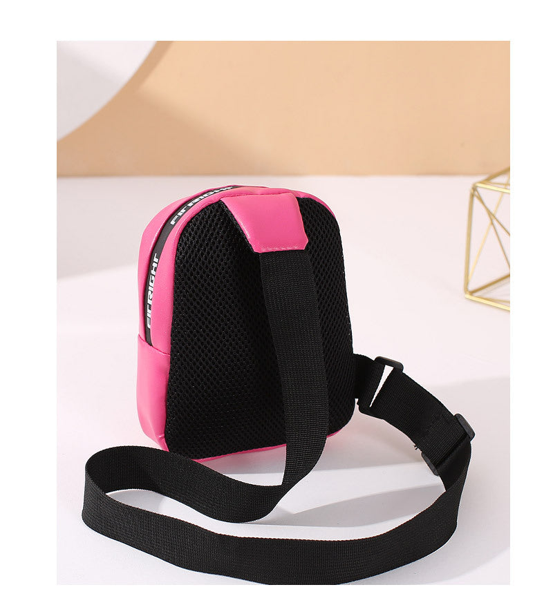 Women's Texture Simple Fashion Color Contrast Wide Waist Packs