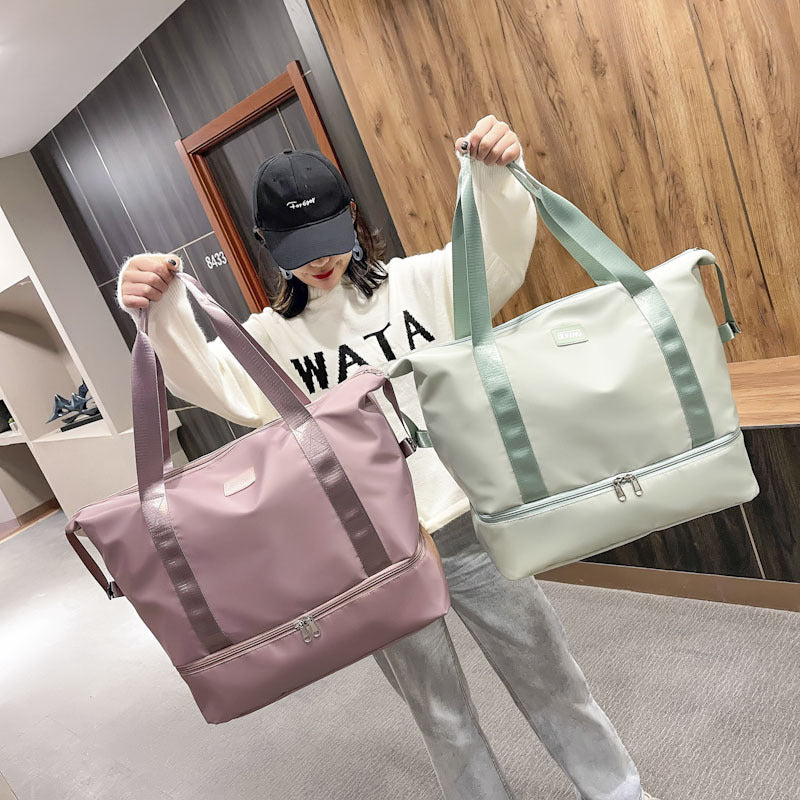 Portable Large Female Korean Short Distance Business Trip Bags