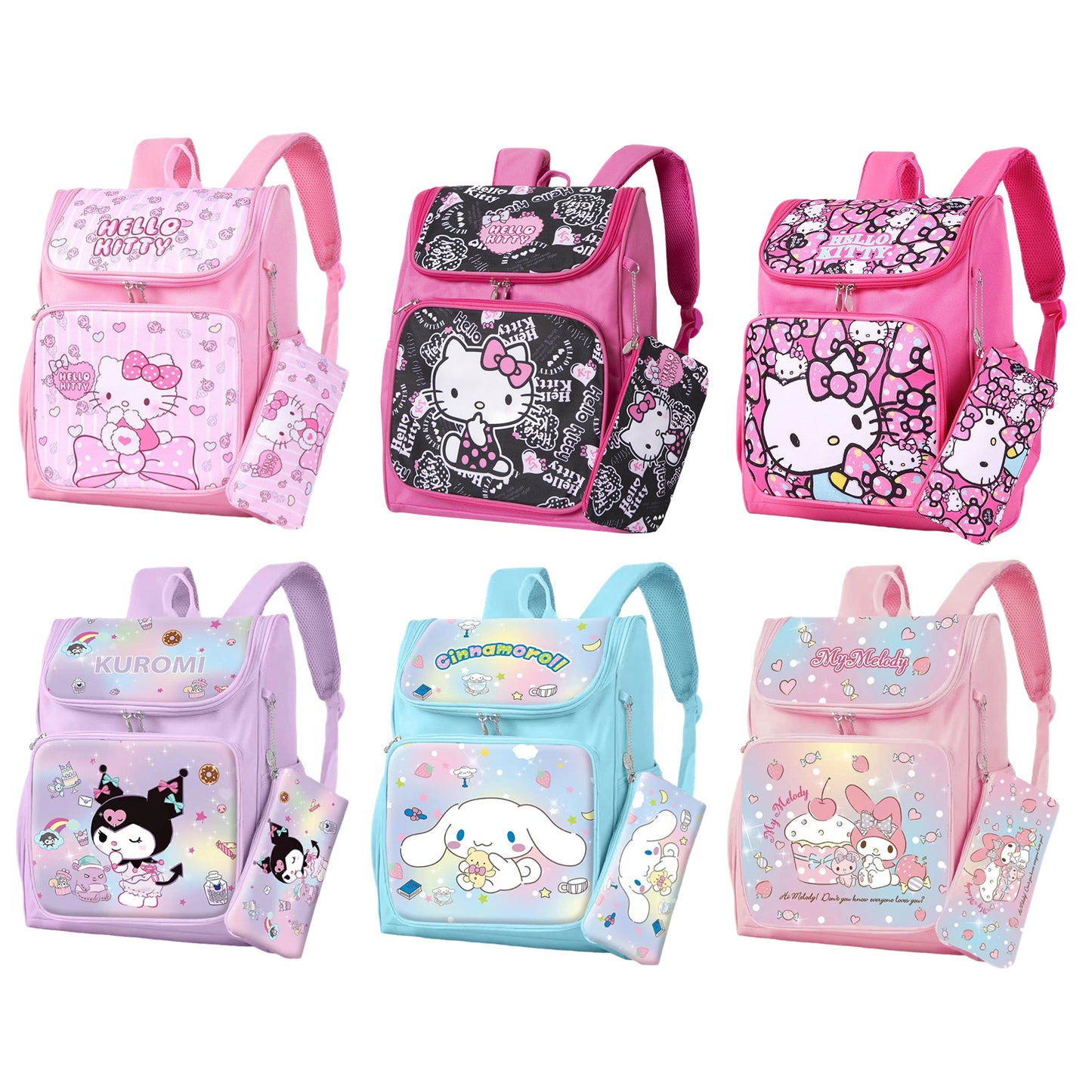 Band Pencil Simple Cute Large Capacity Elementary School Students' Schoolbags