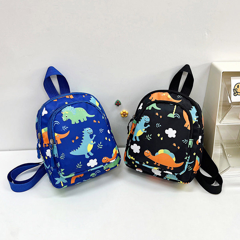 Children's Cartoon Printed Fashion Small Dinosaur Children's Backpacks