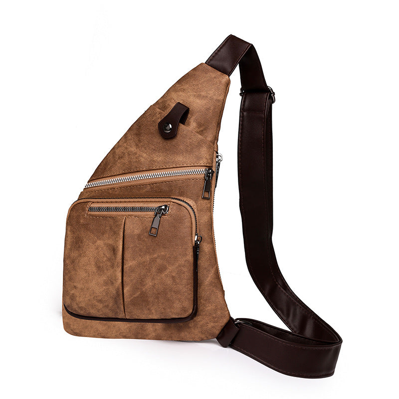 Attractive Soft Leather Fashion Trend Lightweight Waist Packs