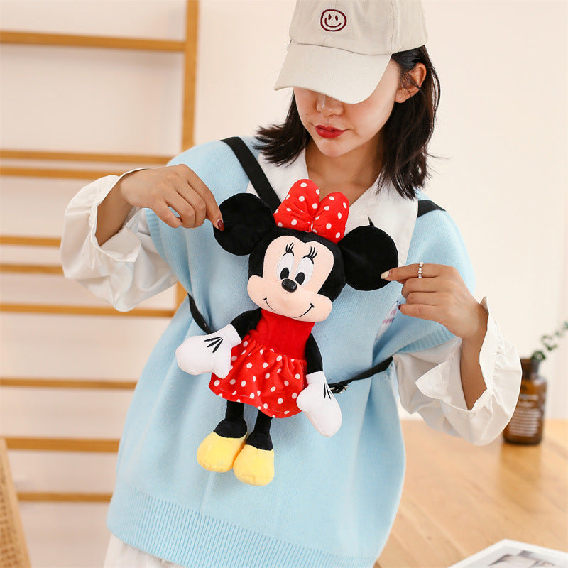 Minnie Mouse Plush Toy Doll Gift Backpacks