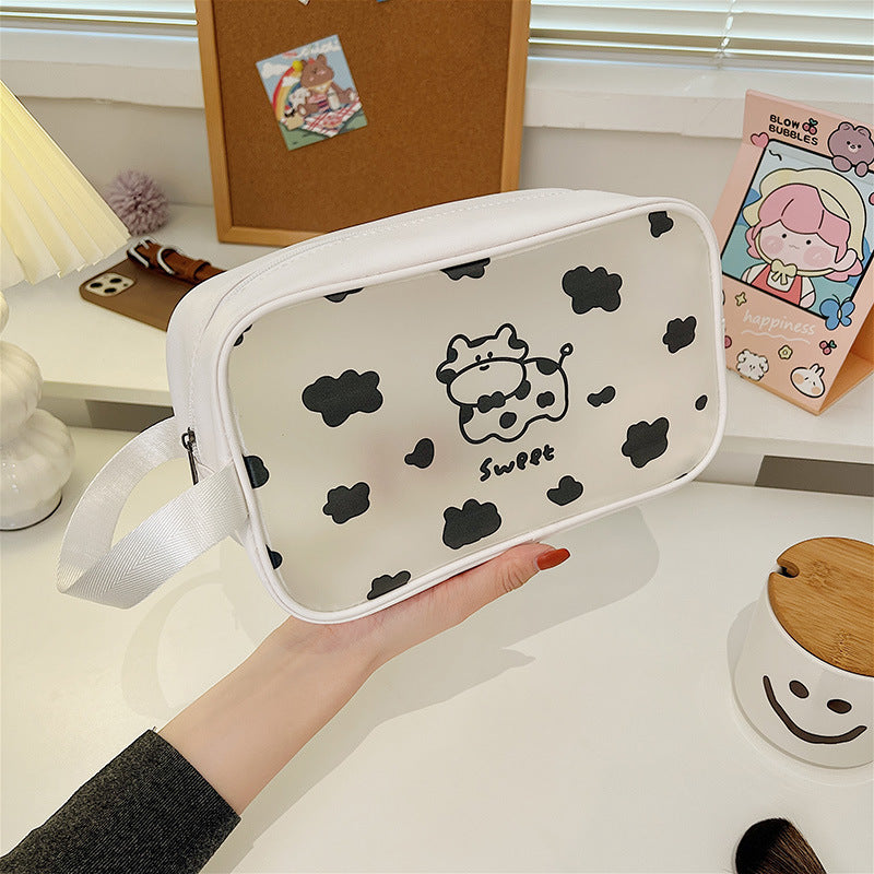 Cartoon Transparent Wash Good-looking Cute Trumpet Bags