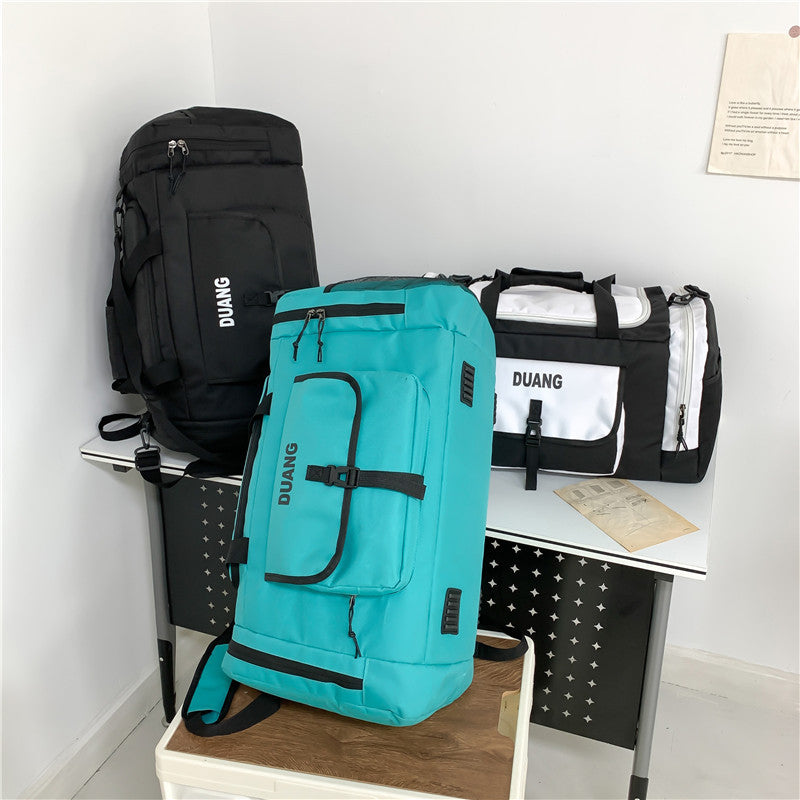 Trendy Large Capacity Basketball Short Business Trip Dry Wet Travel Bags