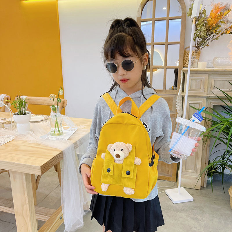 Children's Bear Cute Fun Primary Boy's Children's Backpacks