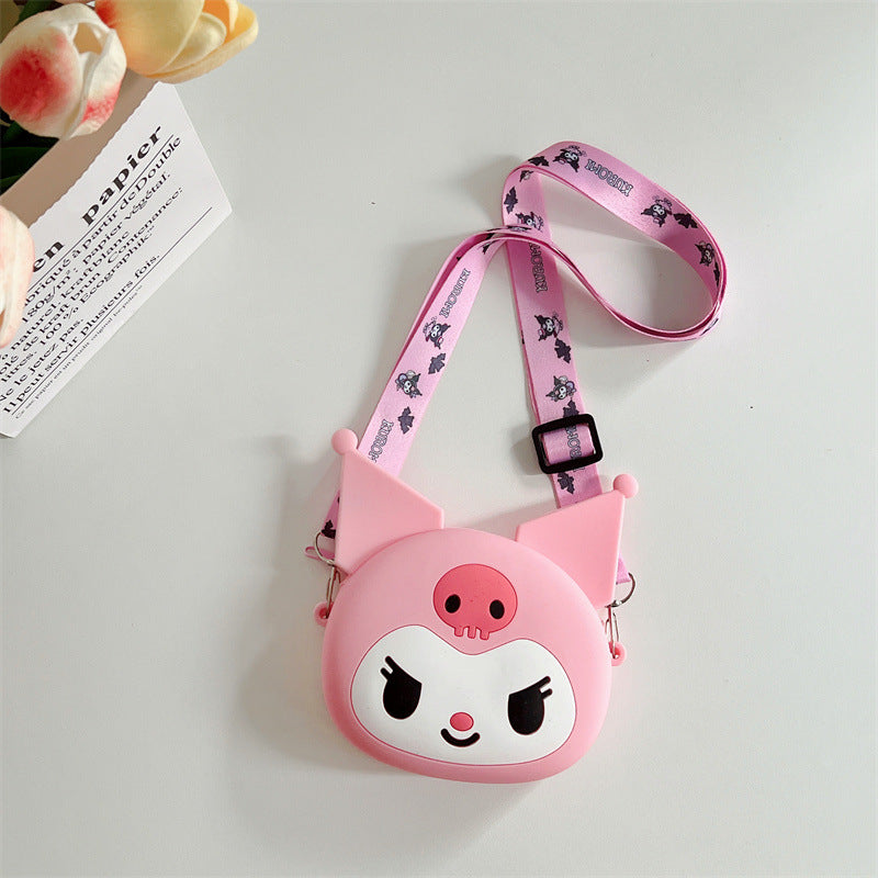 Stall Cartoon Silicone Soft Western Style Coin Purses