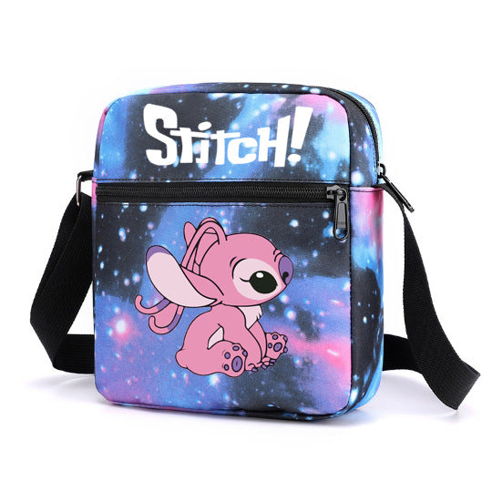 Comfortable Graceful Star Stitch Lunch Box Elementary School Students' Schoolbags