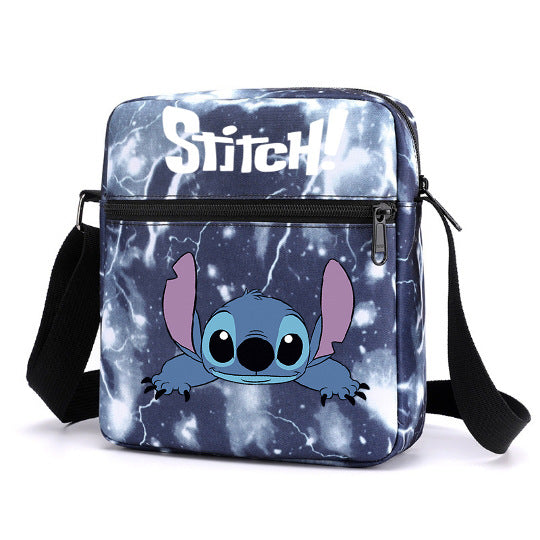 Comfortable Graceful Star Stitch Lunch Box Elementary School Students' Schoolbags