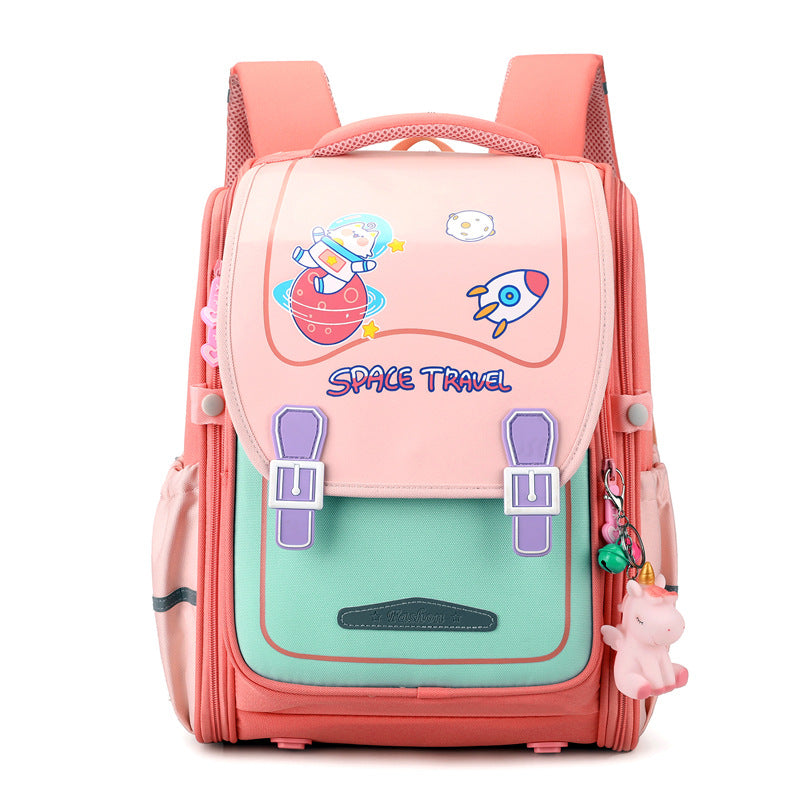 Children's Korean Cartoon For Primary One-piece Boys Backpacks