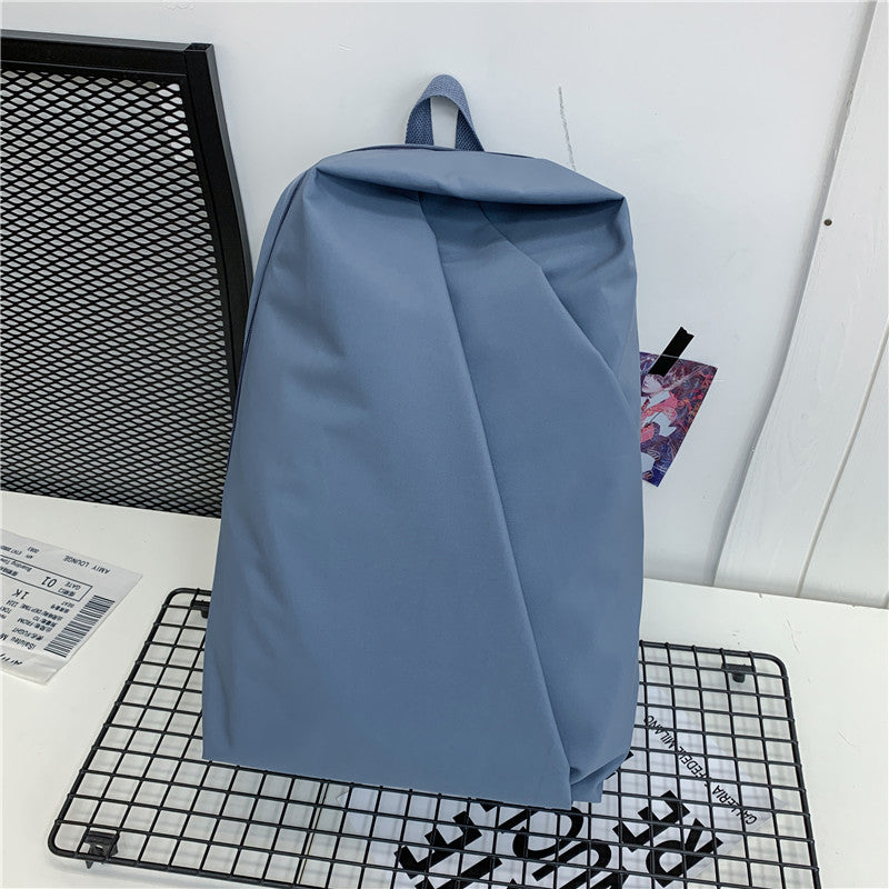 Men's Simple Korean Style Fashion Trend Early High Backpacks