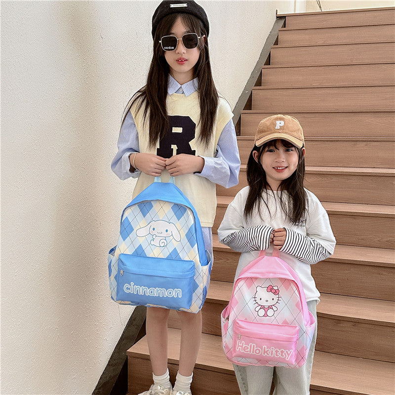 Children's Korean Cartoon Cute Primary Boy Anime Children's Backpacks