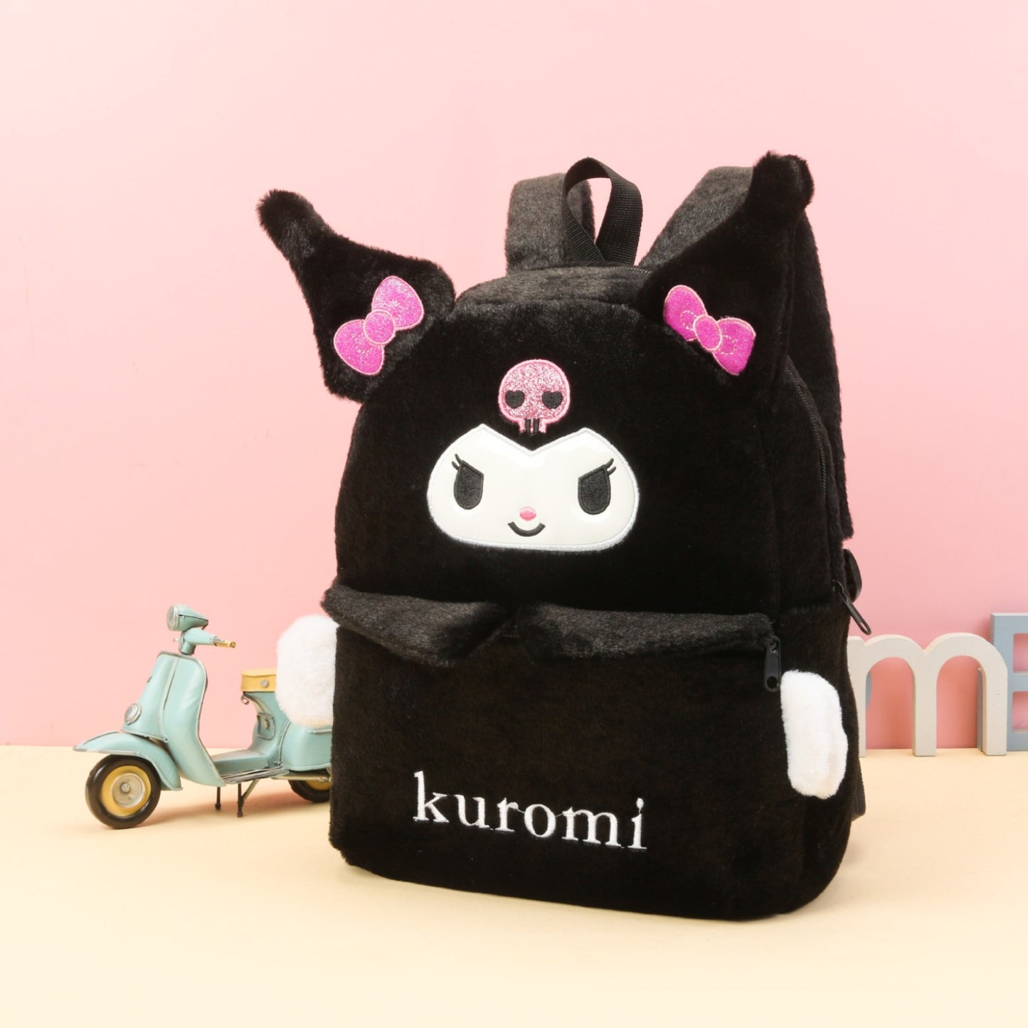 Uniforme polyvalent en peluche de dessin animé, grands sacs à dos pour enfants