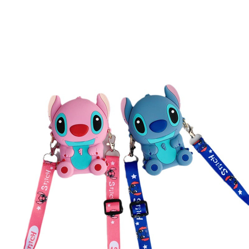 Cartoon Change Silicone Stitch Style Boy Purses