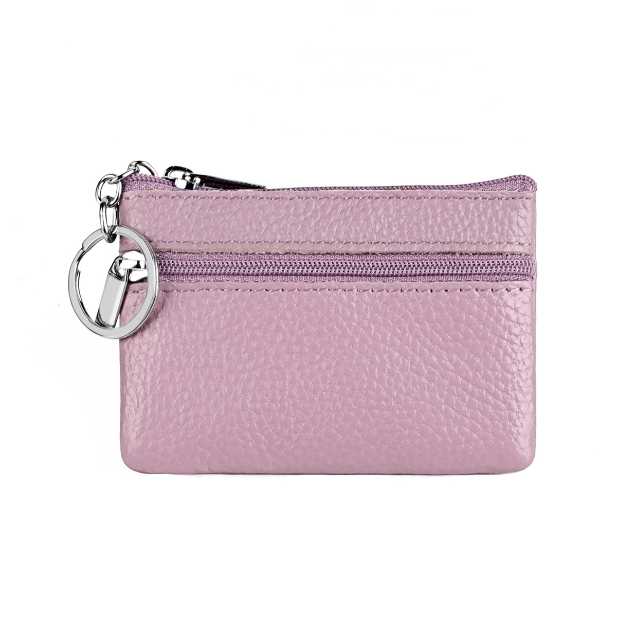 Charming Small Genuine Leather Gift Short Coin Purses