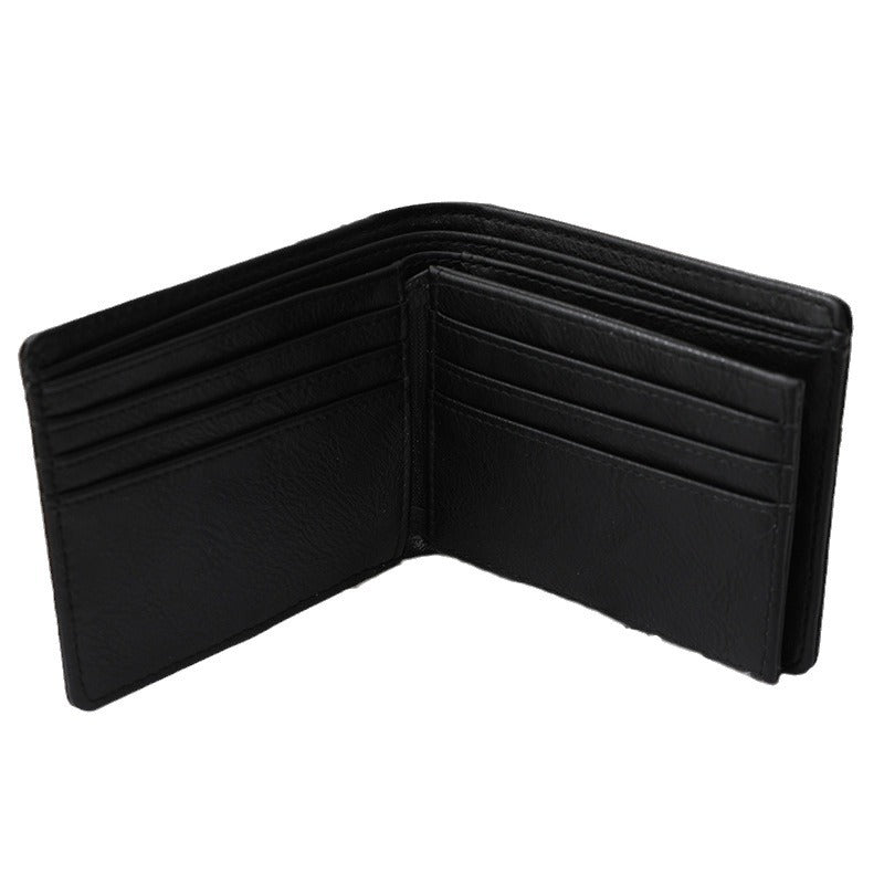 Men's Business Style Summer Leather First Layer Ladies Wallets