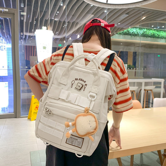 Lightweight Versatile College Junior High Good-looking Middle School Students' Schoolbags