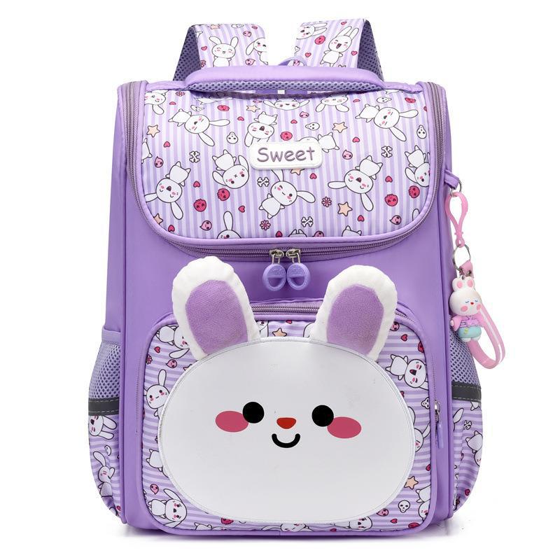 Primary Cute Cartoon Rabbit Astronaut Female Elementary School Students' Schoolbags