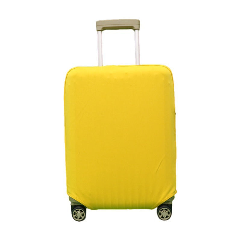 Solid Color Suitcase Cover Protective Thickened Travel Bags