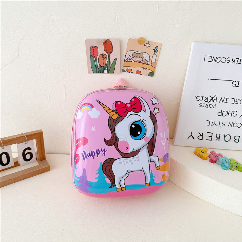 Children's Cartoon Hard Shell Junior Cute Eggshell Kindergarten School Bags