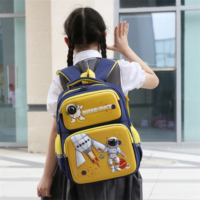 Children's Cartoon Hard Shell Boys Large Capacity Elementary School Students' Schoolbags